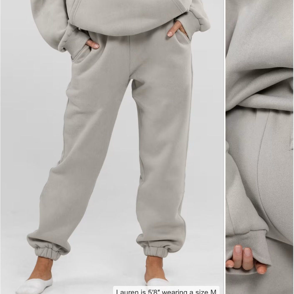 Comfrt “stone” Gray Sweatpants